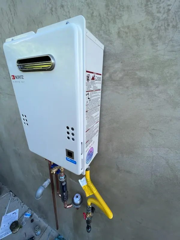 Tankless water heater installation for Pineville homes
